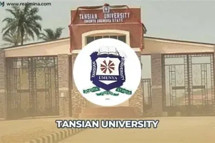 Tansian University Post-UTME/Direct Entry (DE) 2025