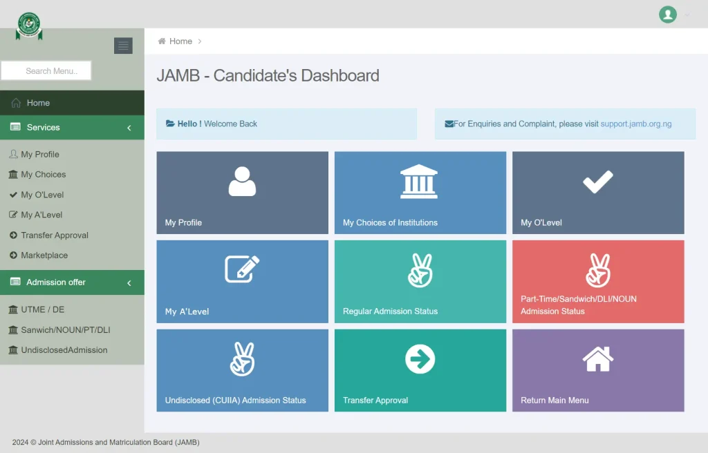 JAMB CAPS