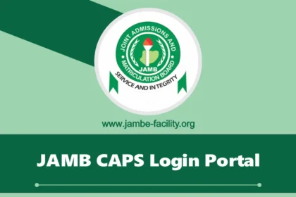 JAMB CAPS Portal Activated